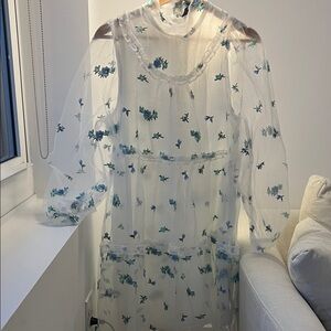 Sister Jane Floral Sheer Dress